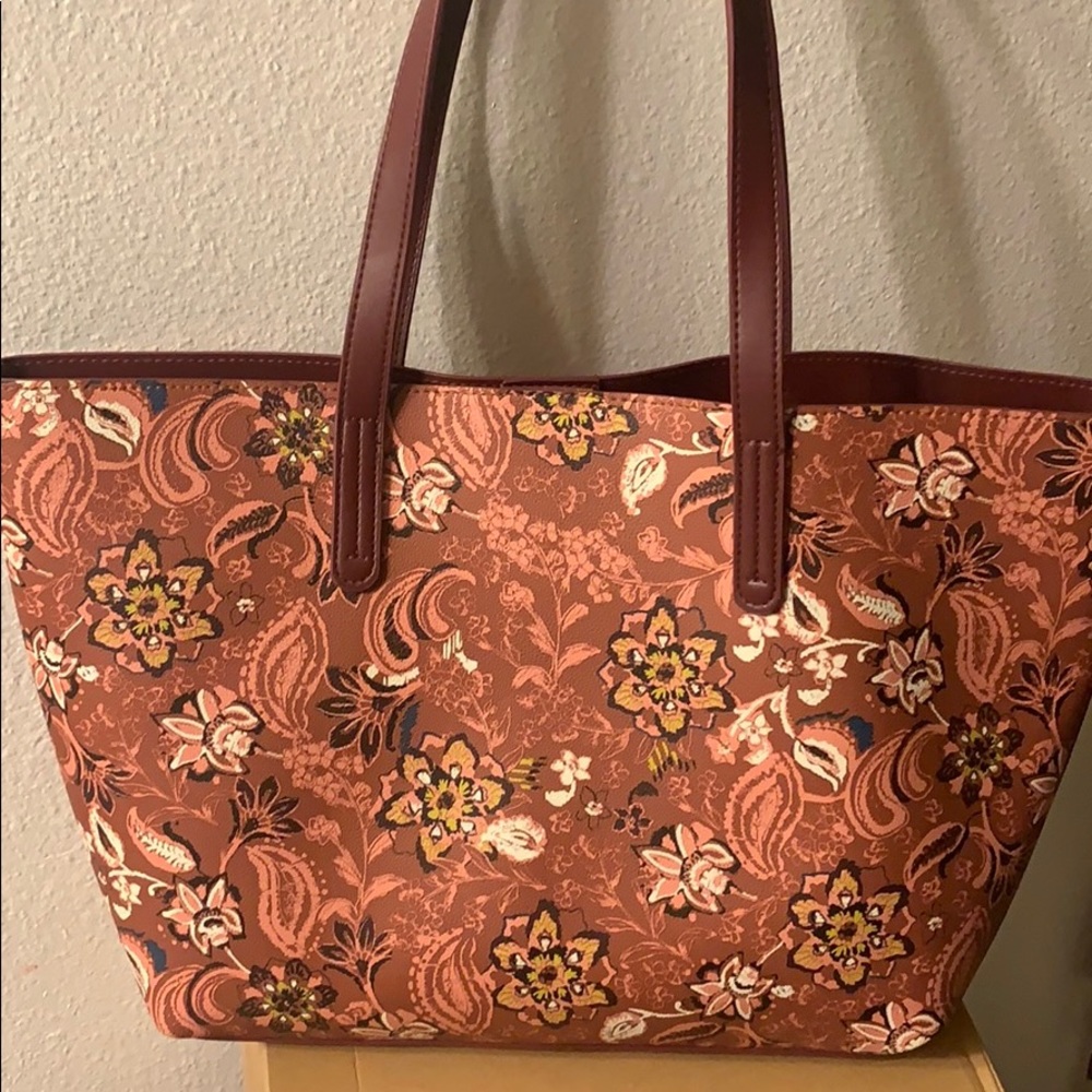 Gorgeous Tote / Pink Maroon